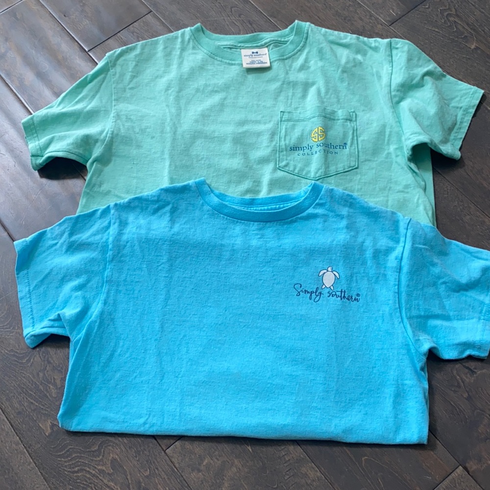 Two Simply Southern youth t-shirts